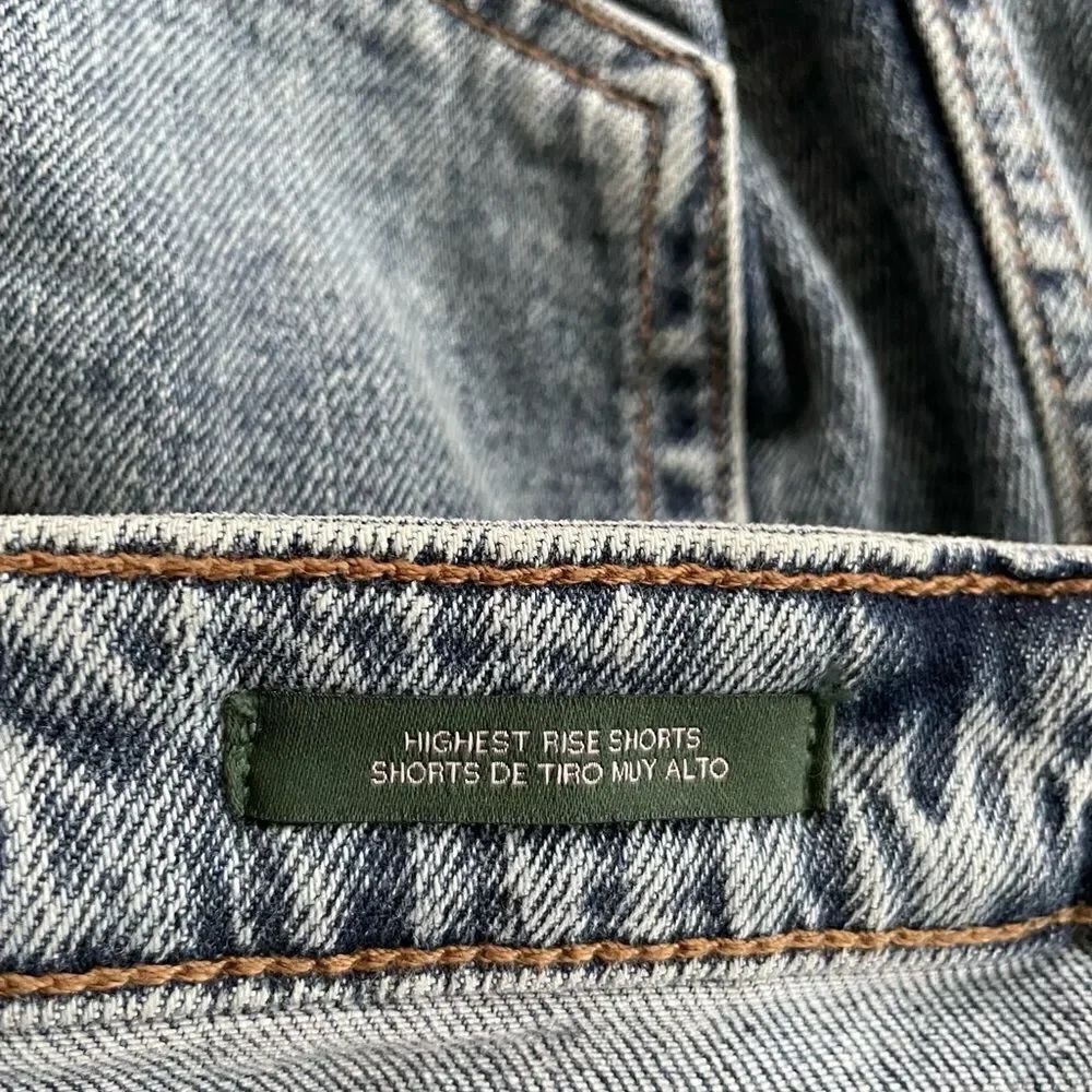 𝅺Wild Fable Highest Rise cuffed jean shorts, size 6/28R - Picture 5 of 5
